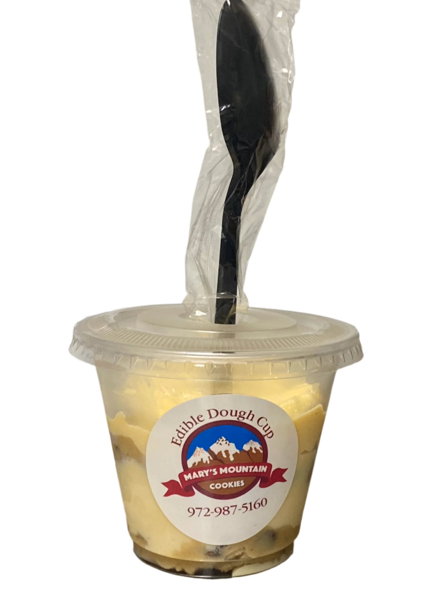 Edible Cookie Dough Ice Cream Parfait