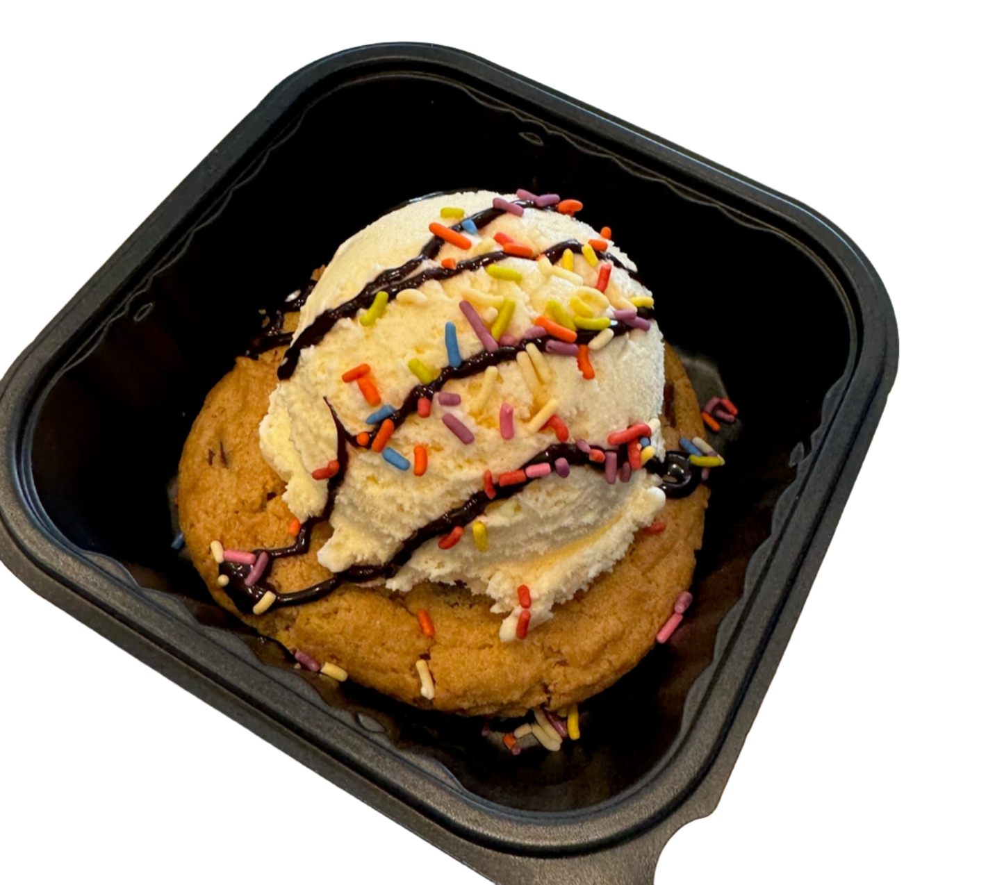 Cookie Ice Cream Sundae